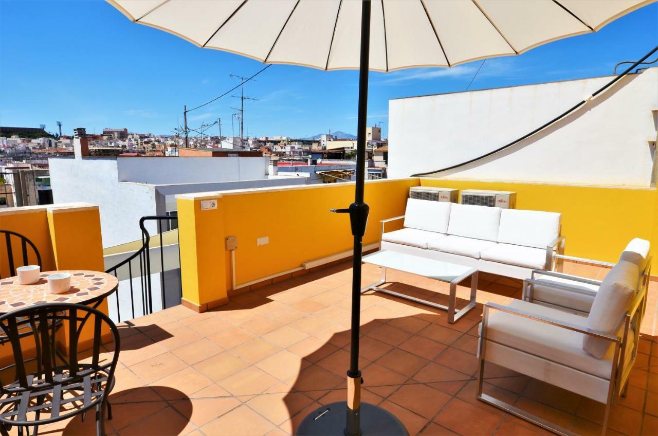 Rooftop Apartment With Three Terraces Alicante Exteriör bild